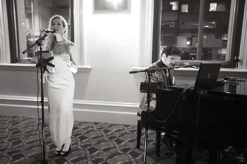 Duo with Dave Murtough, Customs House, Brisbane